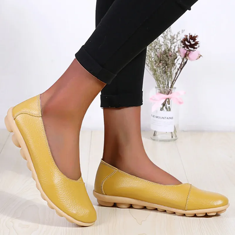 Vanccy Pregnant Women Daily Flat Shoes Foot Pain From Wearing Flat Shoes