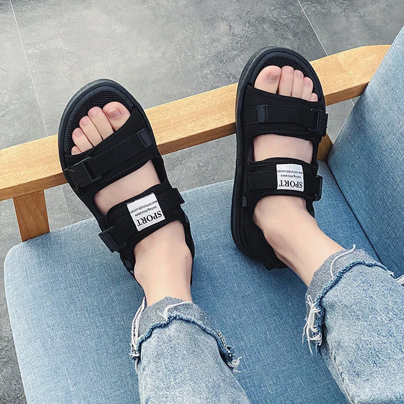 Men Beach Shoes Summer Sandals Men's Beach Non-Slip Sports Sandals Hotel Bahamas