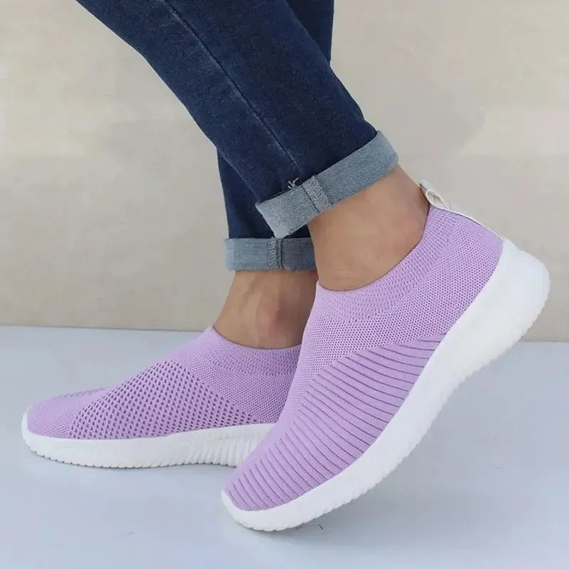 Platform Sneakers Jeffrey Campbell BlissKnit Slip-Ons