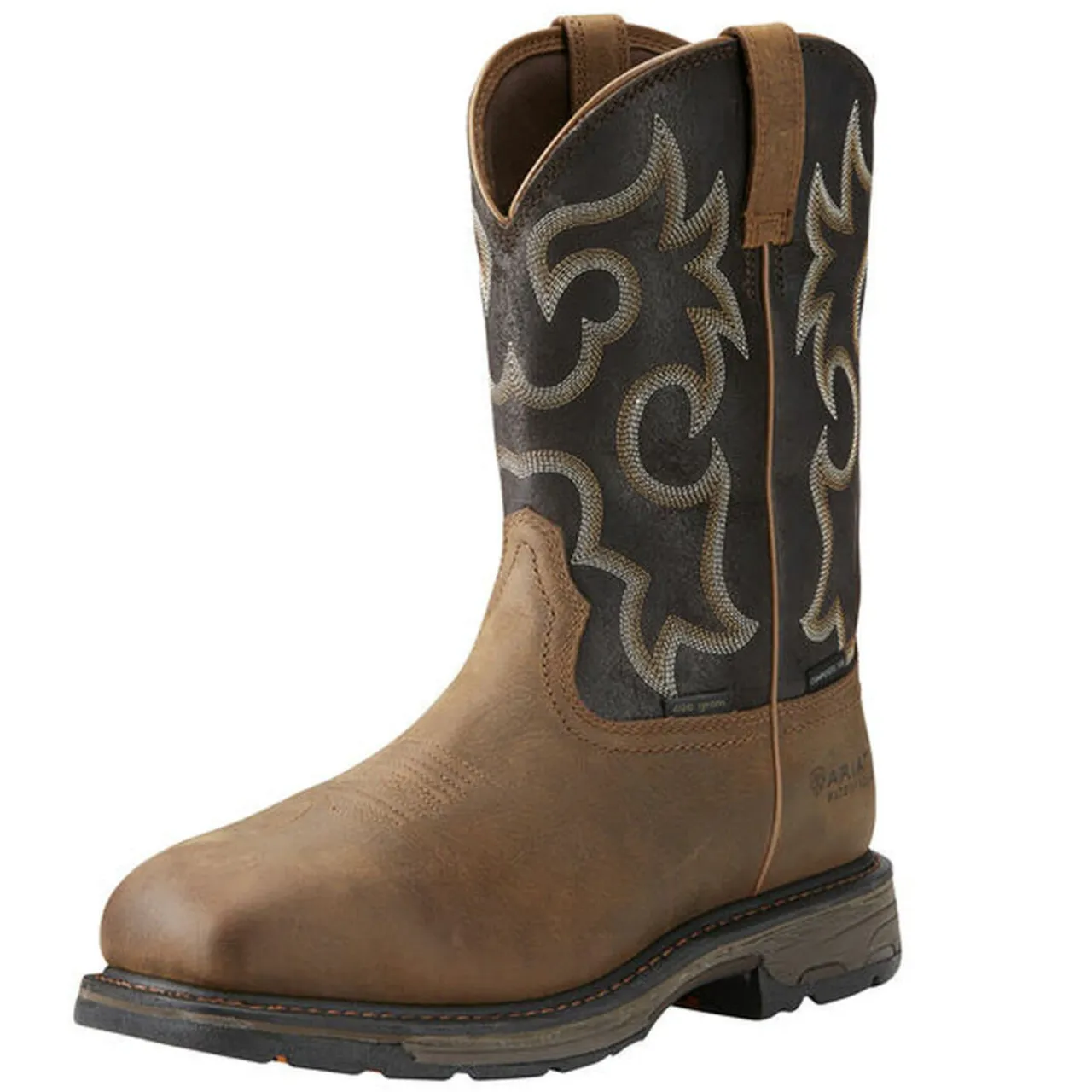 Insulated Soft Toe Work Boots Men's Workhog 400G Insulated Waterproof Composite Toe Work Boot by Ariat 10018555