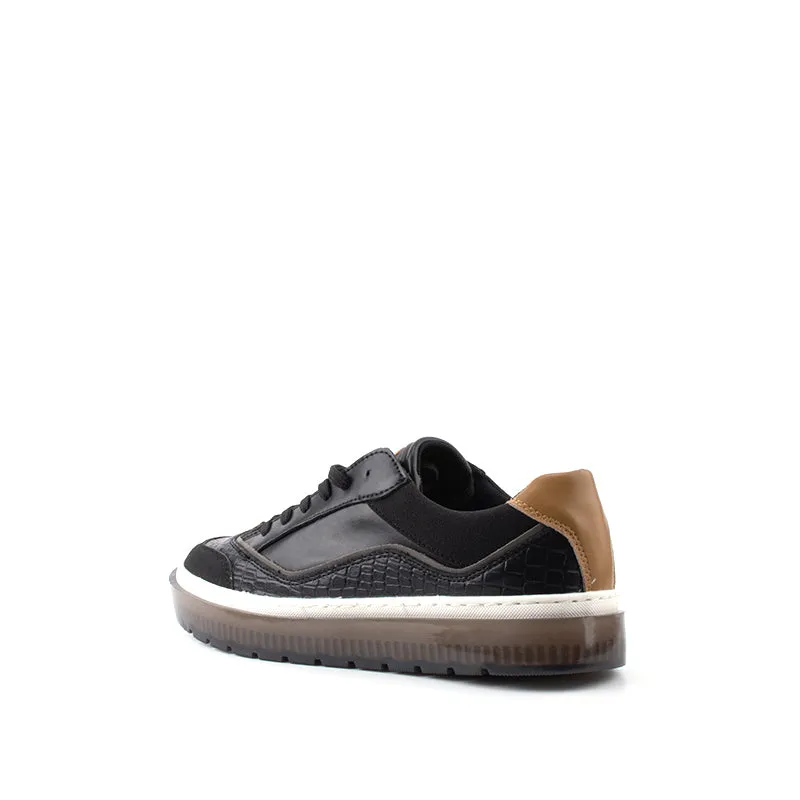 Sneakers On Wheels C by camel active Microfiber Classic Sneakers Men Black SIGURD 822365-HX1CSV-1