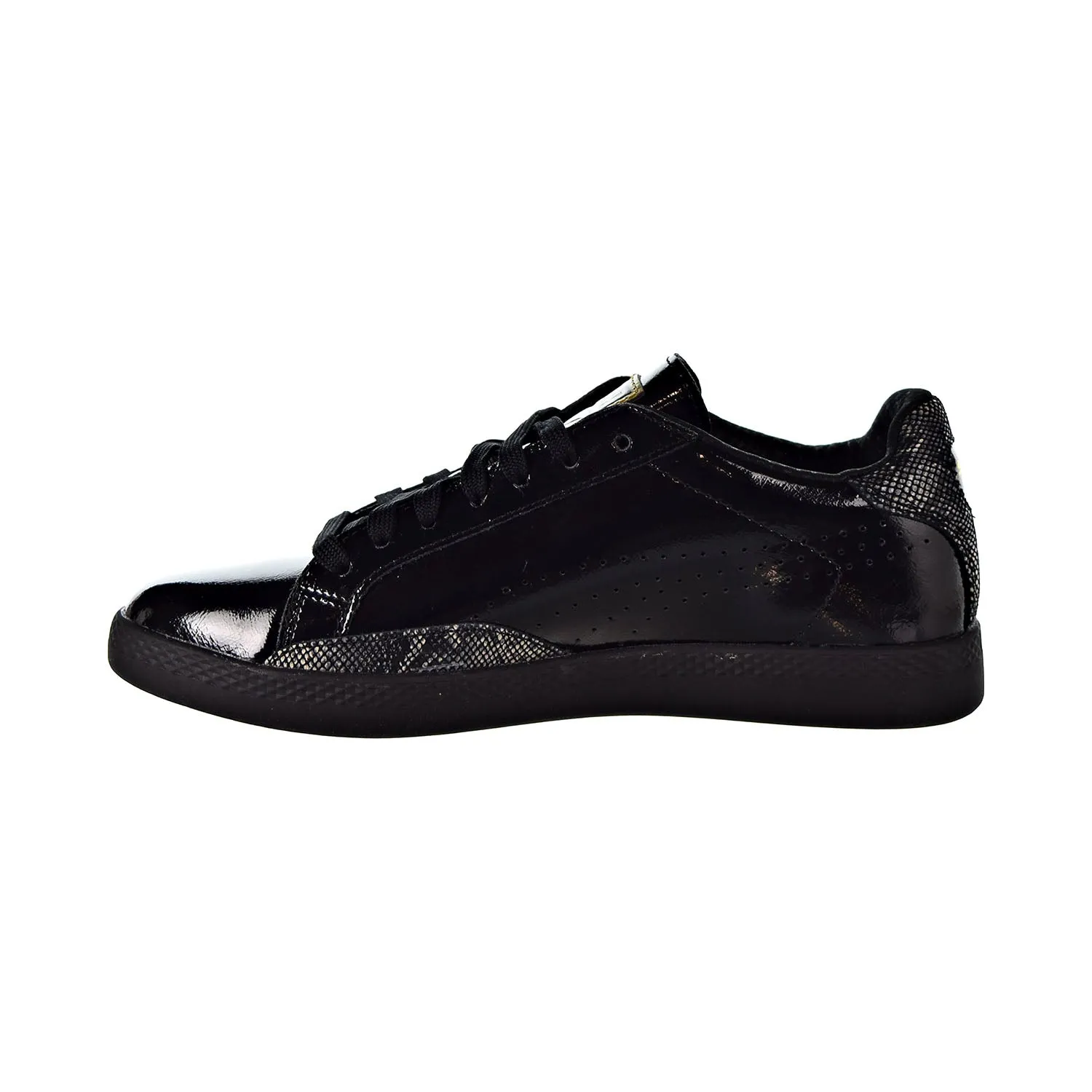 Puma Match Lo Pnt Snake Women's Shoes Puma Black/Gold Asics Youth Basketball Shoes