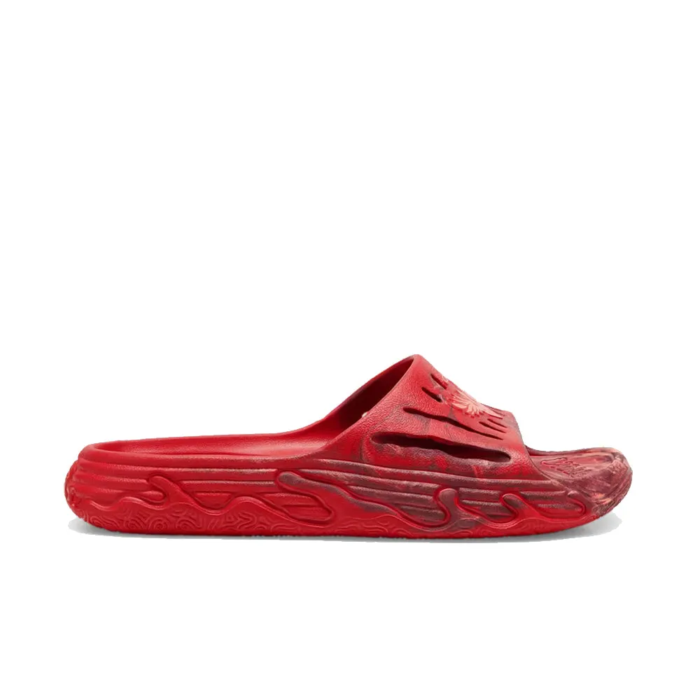 Amazon Com Asics Running Shoes PUMA MB.03 Slide 'For All Time Red/Fluro Peach Pes/Team Regal Red'