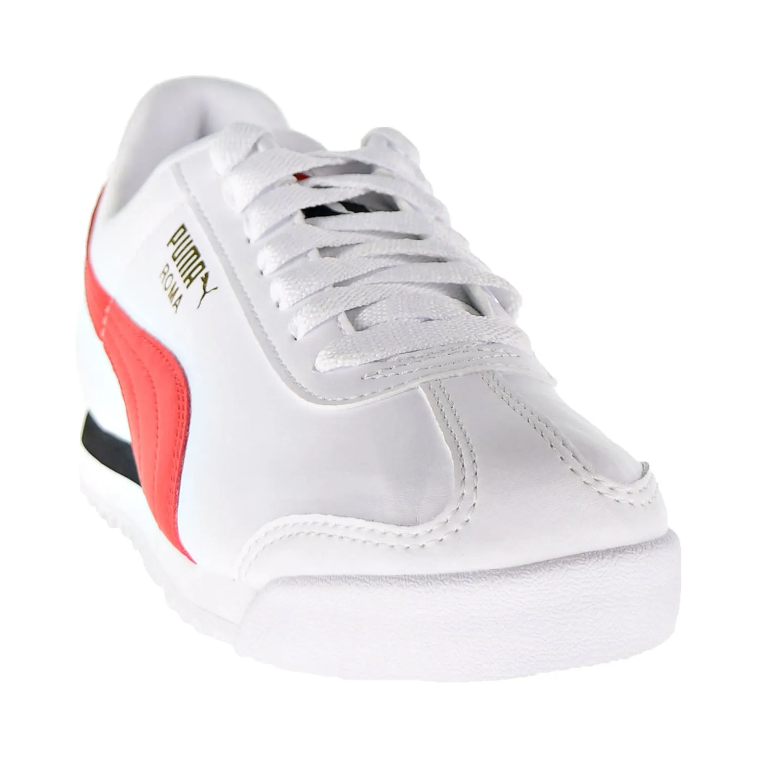 Puma Roma Basic  Men's Shoes Puma White-High Risk Red Puma Neymar Jr Shoes