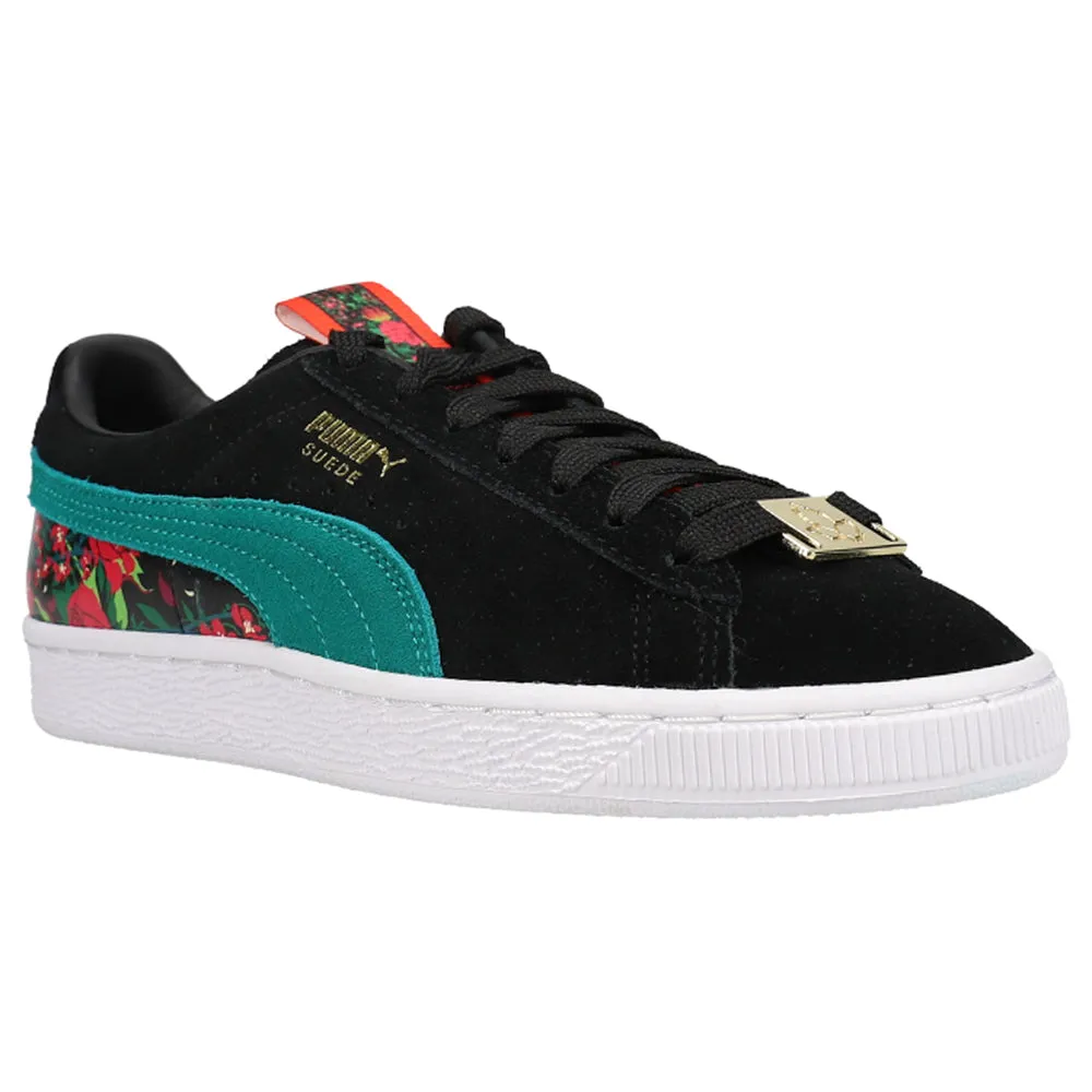 Puma Emergence Running Shoes Puma X Poison Ivy Floral Lace Up Sneakers