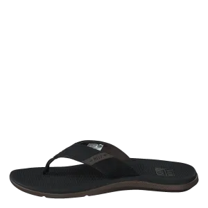 Reef Santa Ana Black Island Sandals