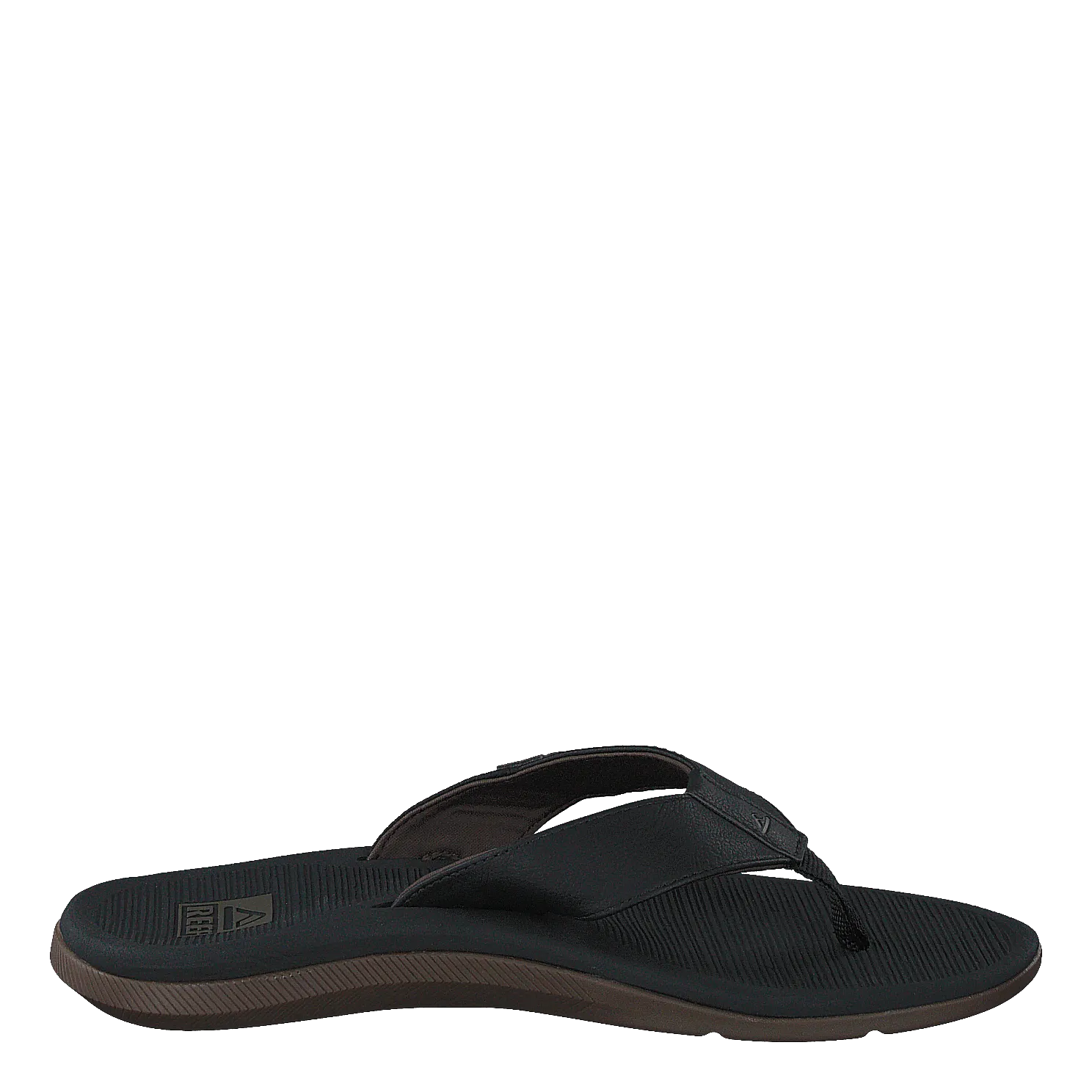 Reef Santa Ana Black Strappy Flat Sandals