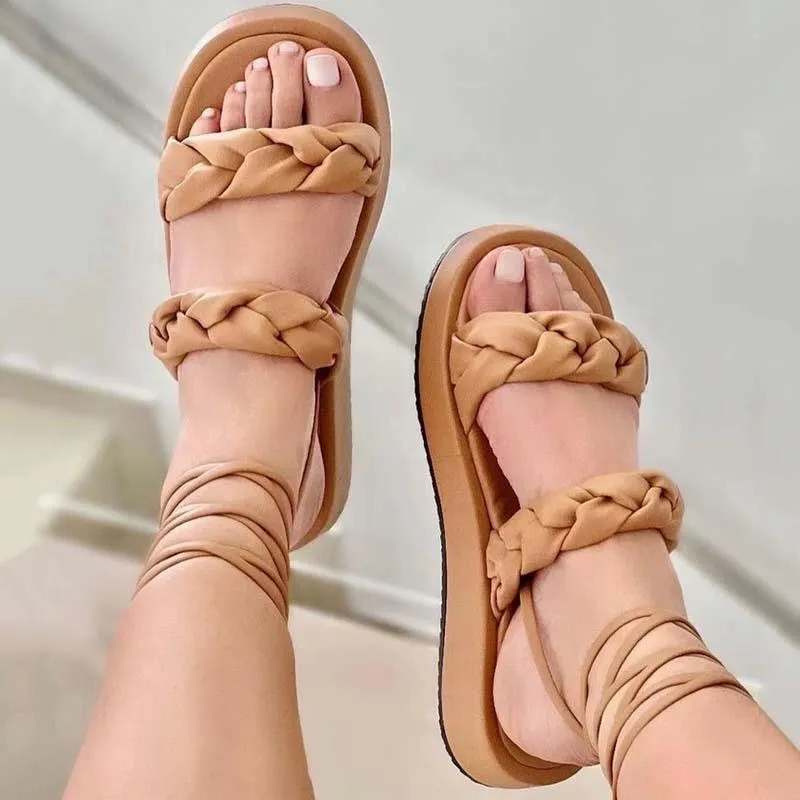 Purpdrank - Women Sandals Fashion Heels Sandals Summer Shoes For Women Ankle Strap Platform Sandalias Mujer Heeled Summe Footwear Female Sandals Discount Code