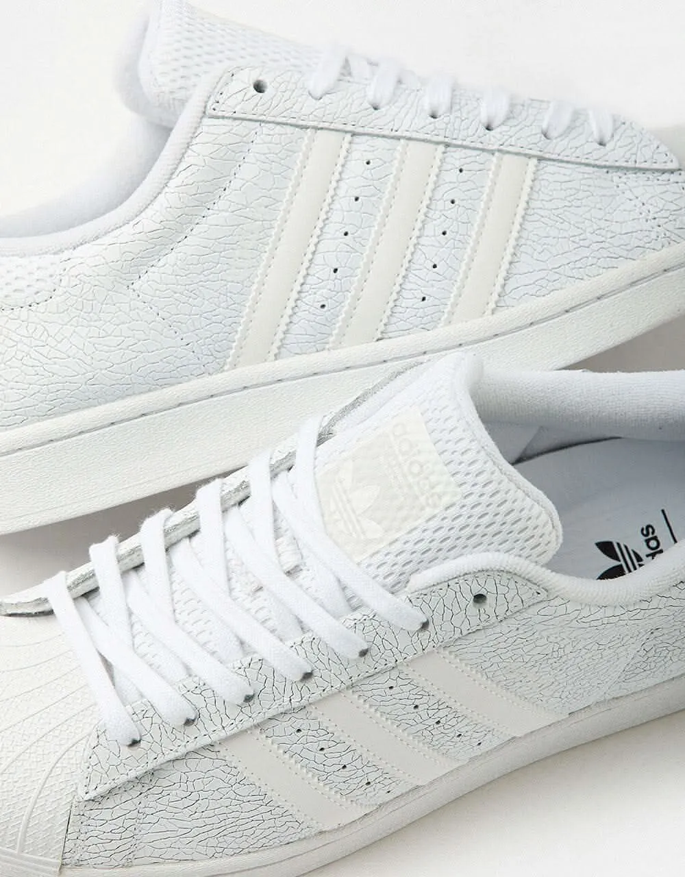 Adidas Shoes Size 6 adidas x Vitoria Superstar ADV Skate Shoes - White/Core Black/White