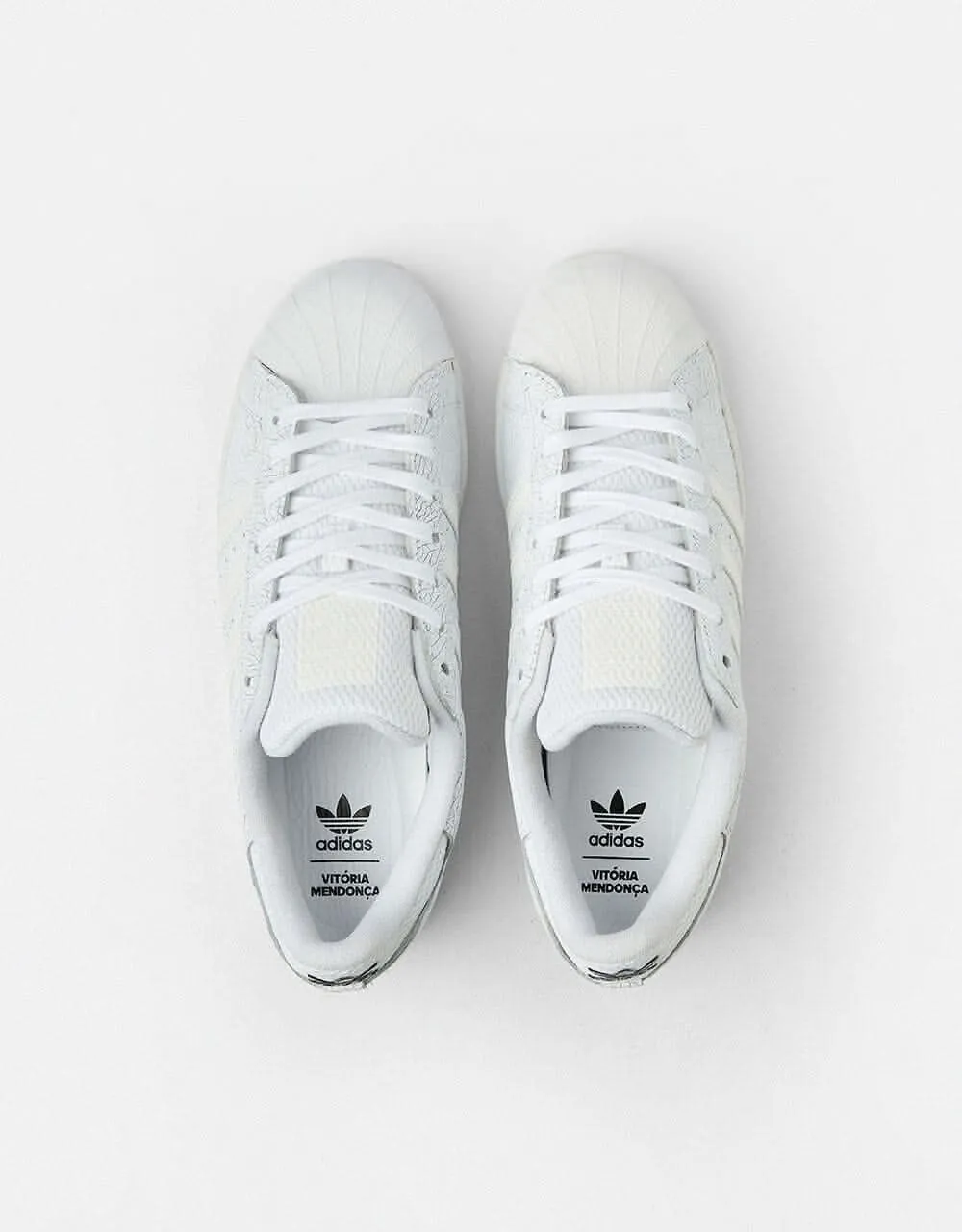 adidas x Vitoria Superstar ADV Skate Shoes - White/Core Black/White Adidas Originals Samba Og Casual Shoes