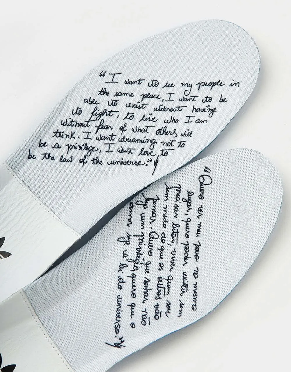 Adidas Country Shoes adidas x Vitoria Superstar ADV Skate Shoes - White/Core Black/White