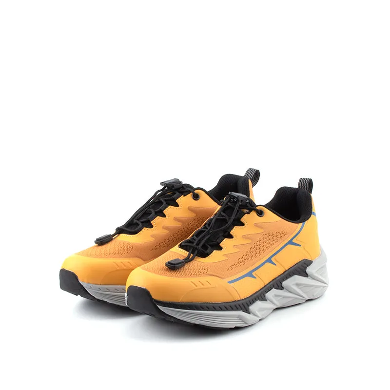 Sneakers Online Website C by camel active Knit Fabric Sneakers Men Dark Yellow VIDIC 822405-WA1SV-56