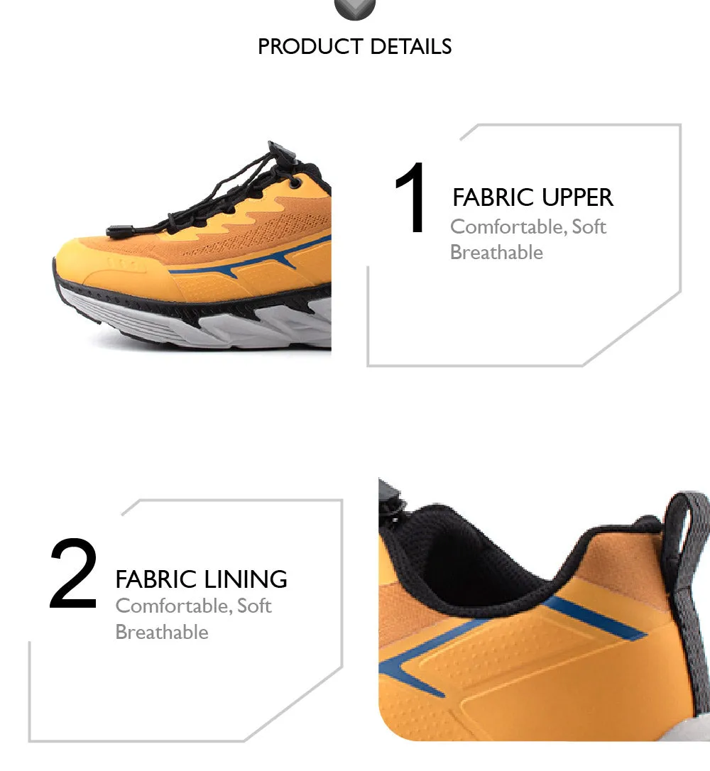 C by camel active Knit Fabric Sneakers Men Dark Yellow VIDIC 822405-WA1SV-56 Branded Sneakers