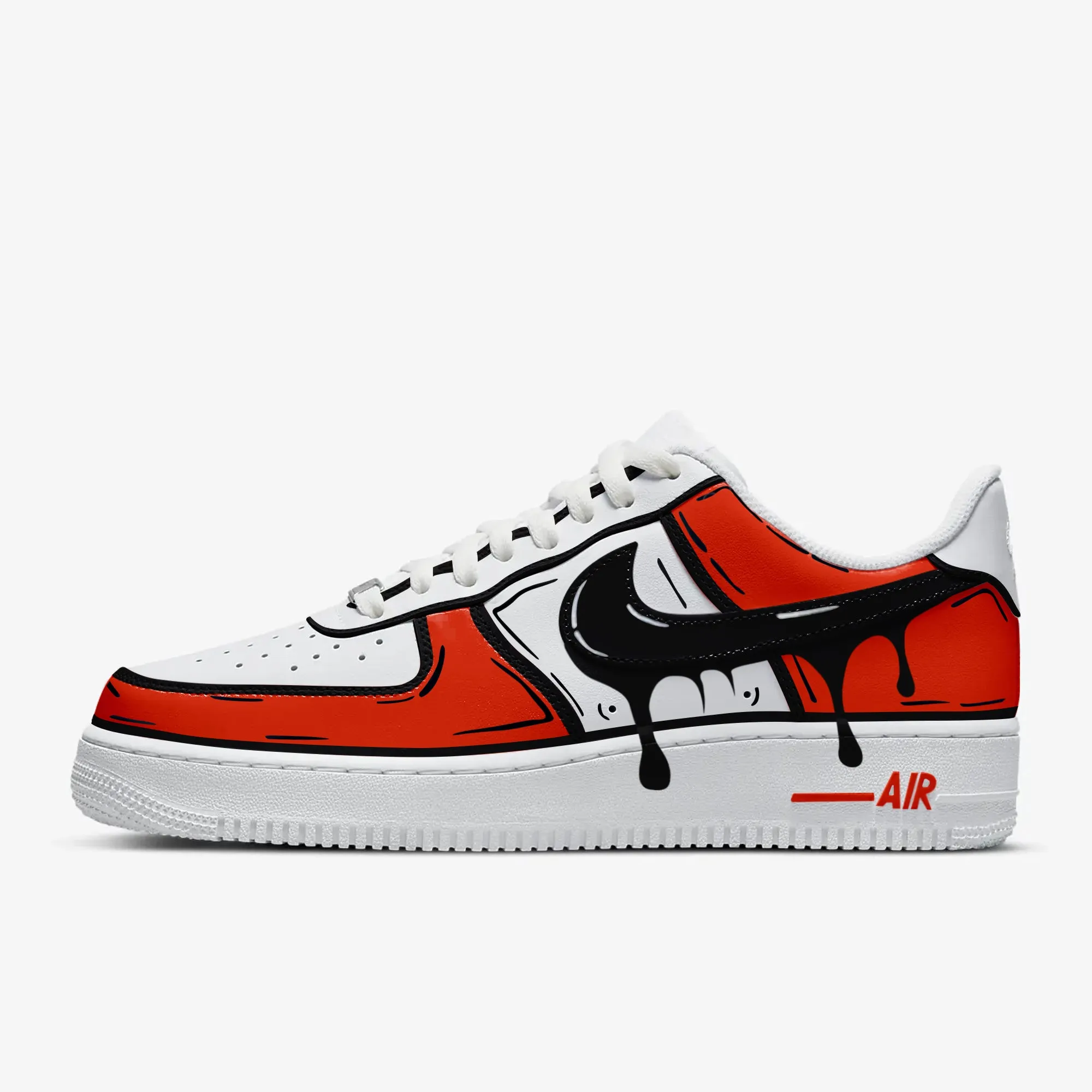 Asics Gel Shoes For Walking Red Cartoon Drip AF1