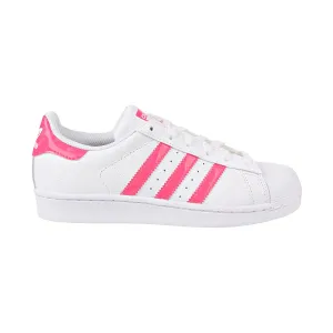 Mark Gonzales Adidas Shoes Adidas Superstar J Big Kids' Running Shoes Ft White/ReaPnk/FtWhite