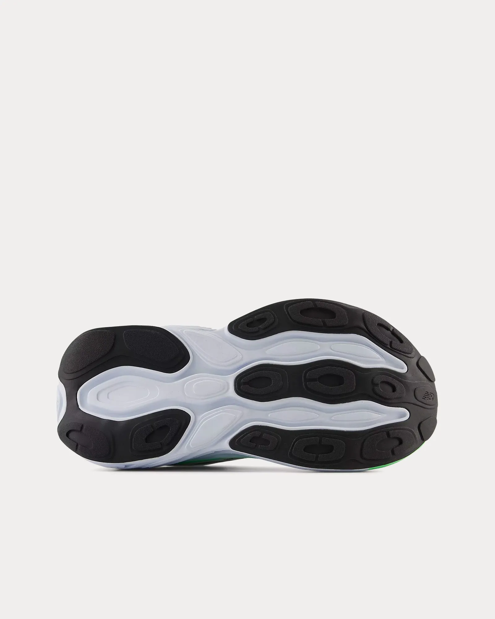 Women's New Balance Red Fresh Foam X More v5 White / Ice Blue / Electric Jade Running Shoes