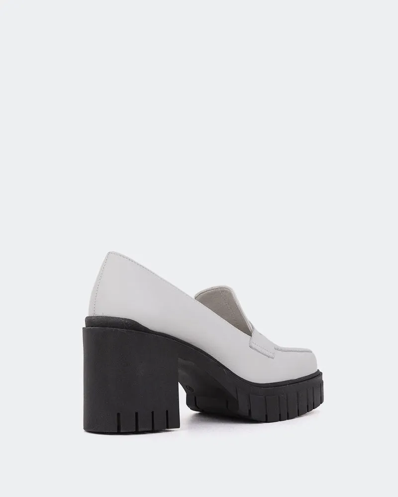 Loafers Copy Hugo White Leather