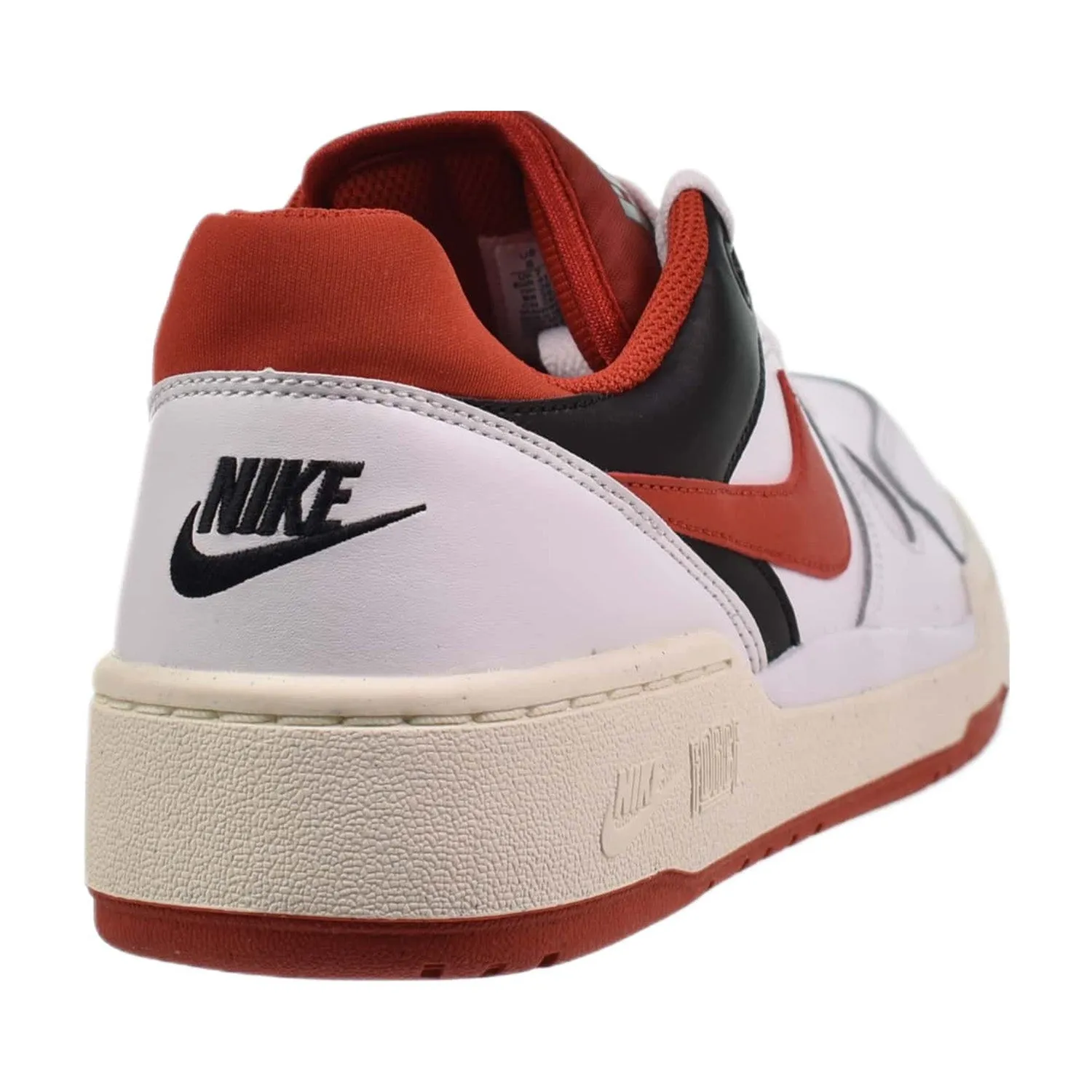 Nike Full Force Low Men's Shoes White-Red-Black Asics Lightweight Stability Running Shoes