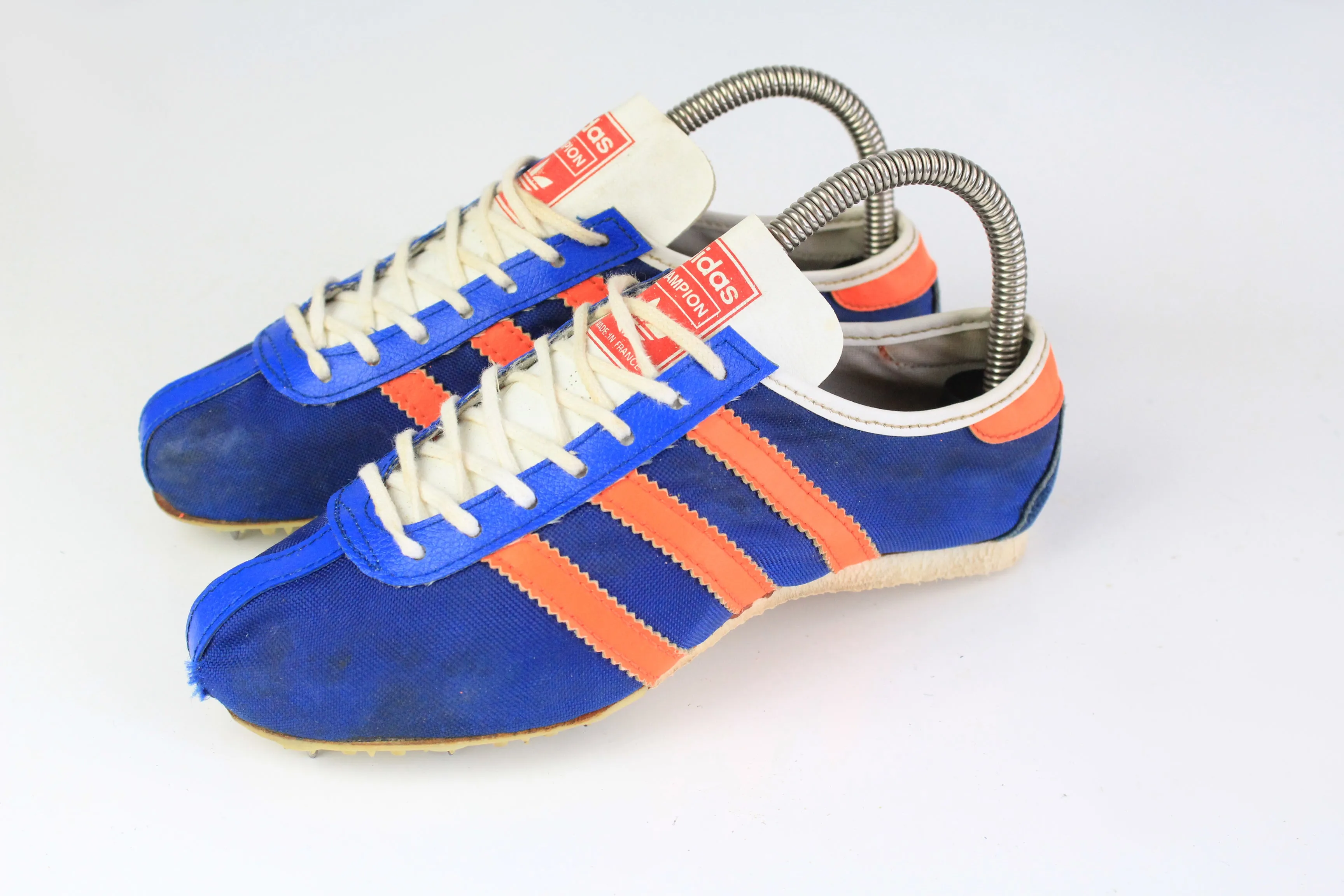 Vintage Adidas Champion Spike Sprint Shoes UK 2.5 Adidas Wide Width Shoes