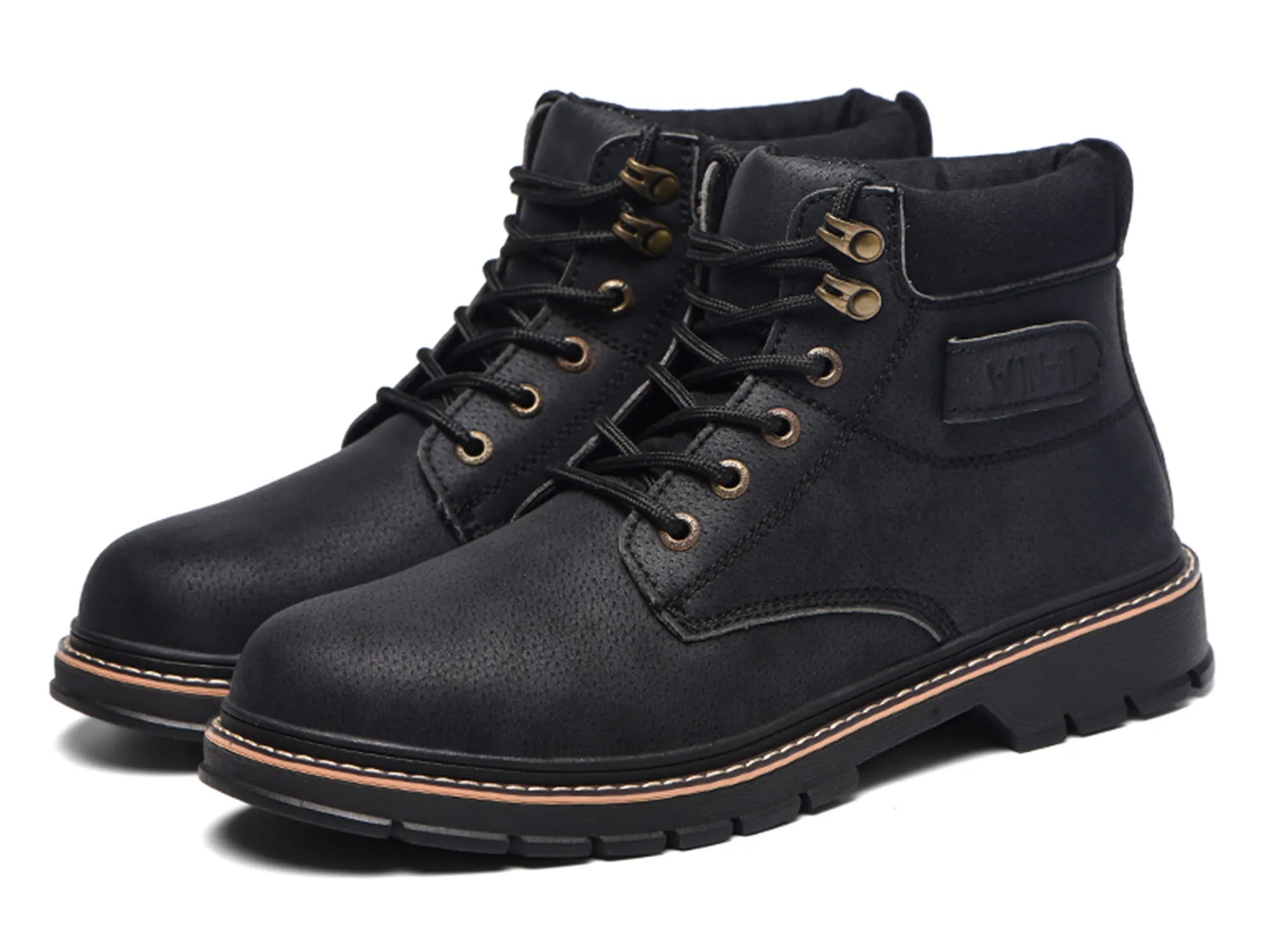 Steel Toe Work Boots for Men Non-Slip Industrial Construction Safety Work Shoes Japanese Work Boots