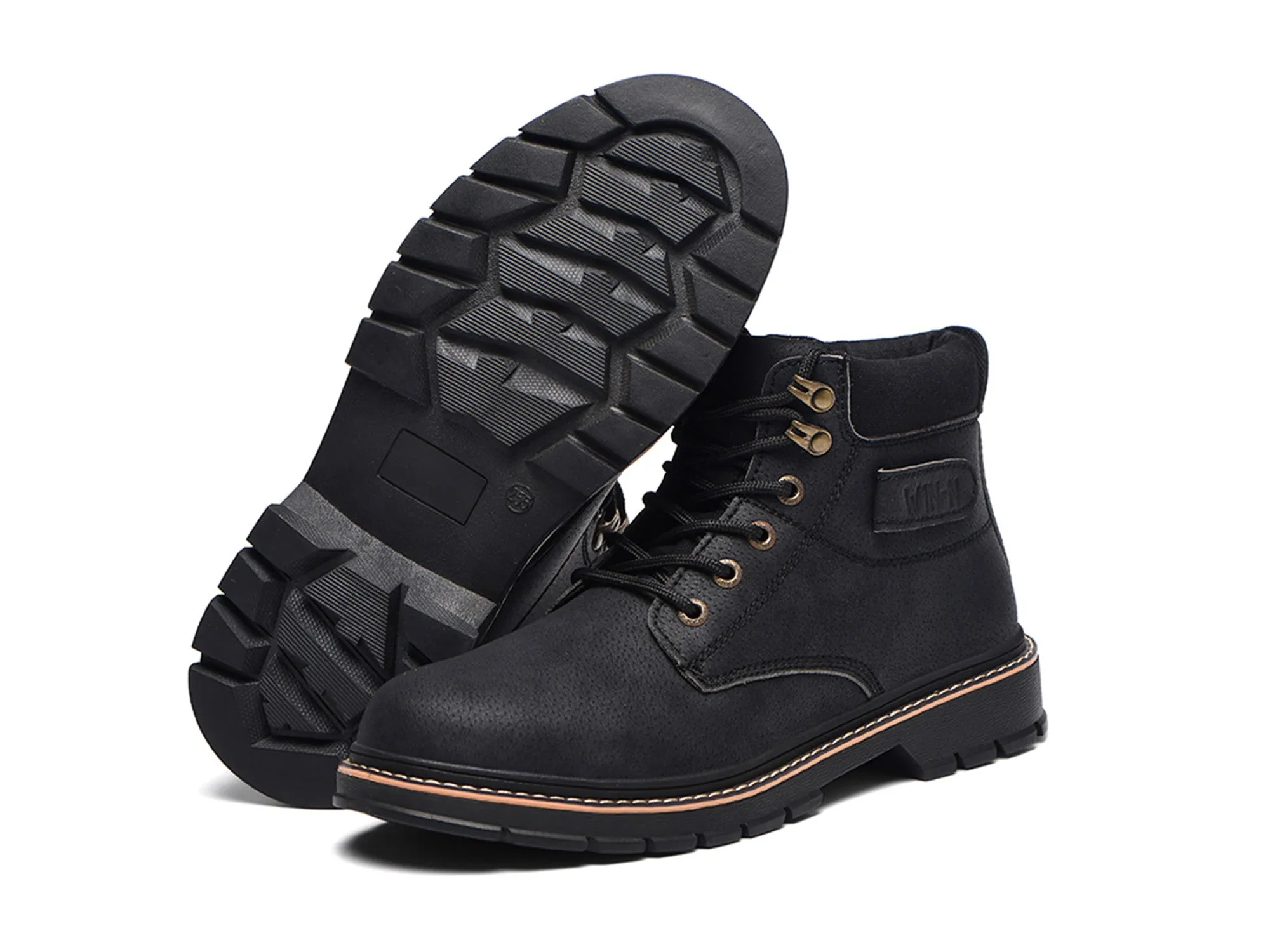 Steel Toe Work Boots for Men Non-Slip Industrial Construction Safety Work Shoes Best Work Boots For Plumbers Reddit