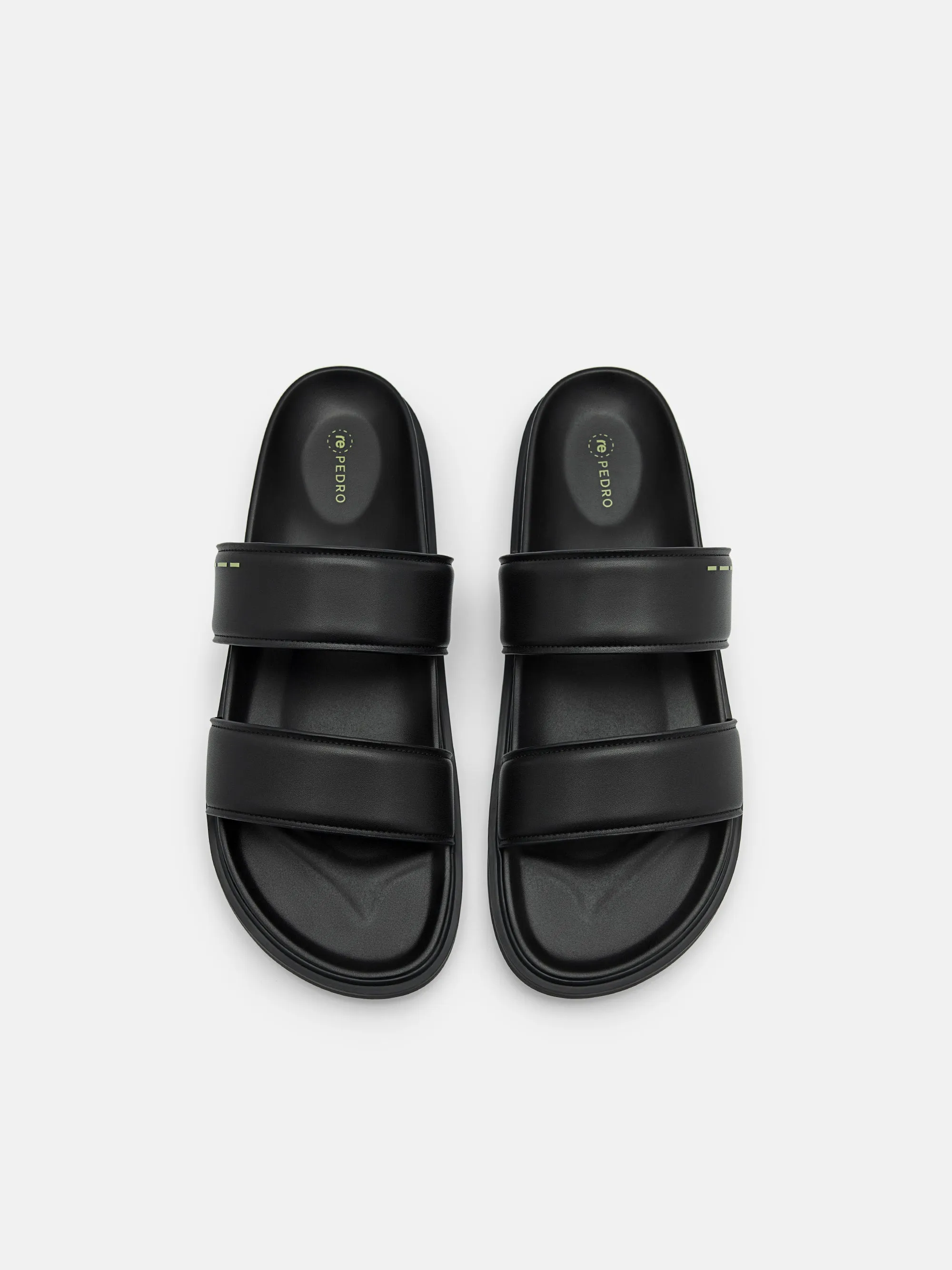 rePEDRO Recycled Leather Slide Sandals Sports Sandals
