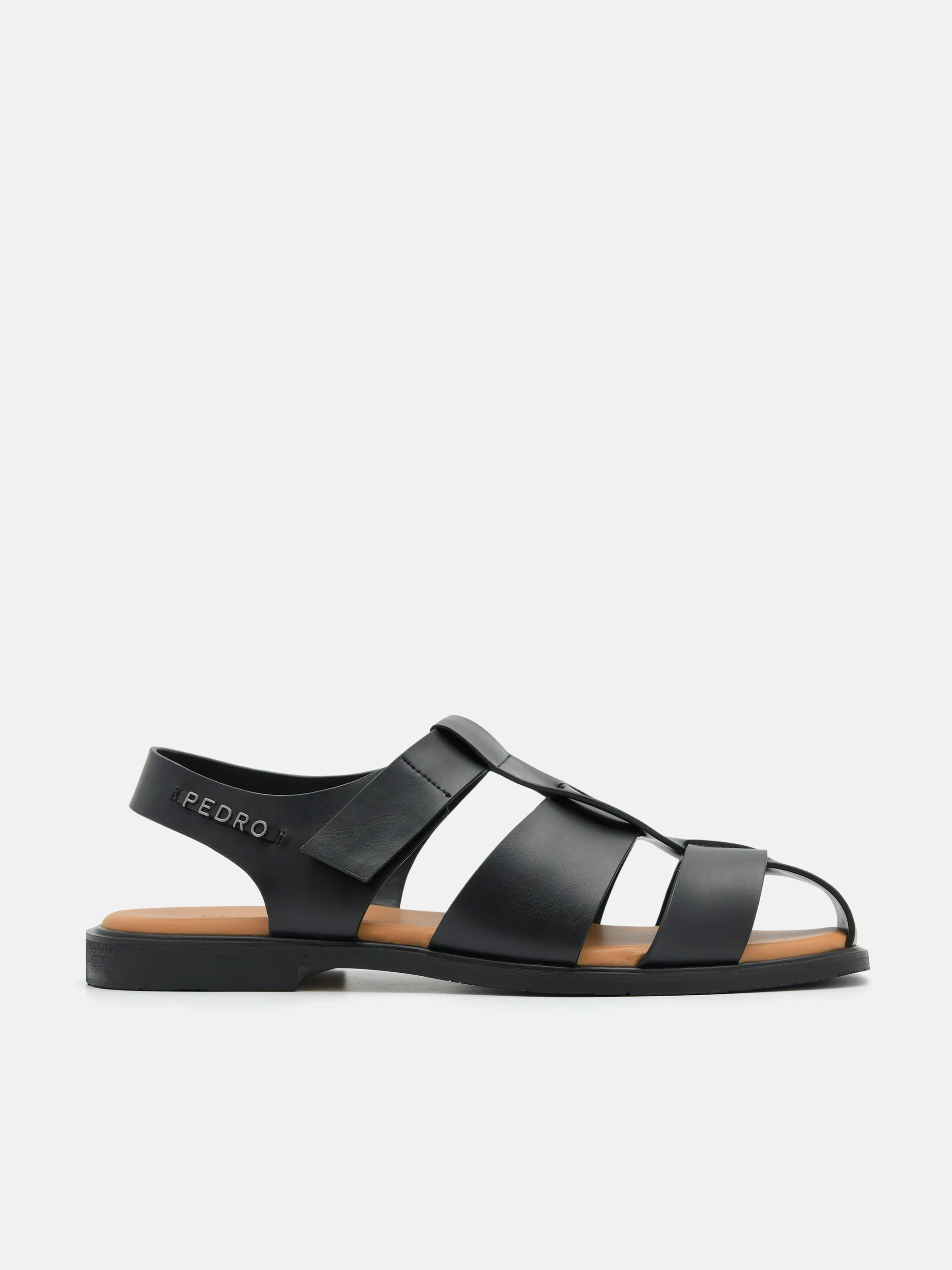 Strap Wedge Sandals Roman Backstrap Sandals