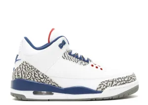 Nike Air Jordan 3 Retro True Blue 2016 Release White Men Shoes Sale Size US 7, 8, 8.5, 9, 10, 11, 12, 13 Asics Kageyama Shoes