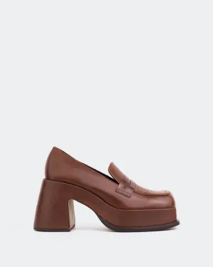 Heydude Loafers Rochfort Chestnut Leather