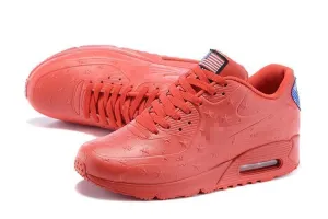 Nike Air Max 90 'Independence Day Red' Shoes Sneaker !!! CYBER MONDAY SALE !!! Best Asics Shoe