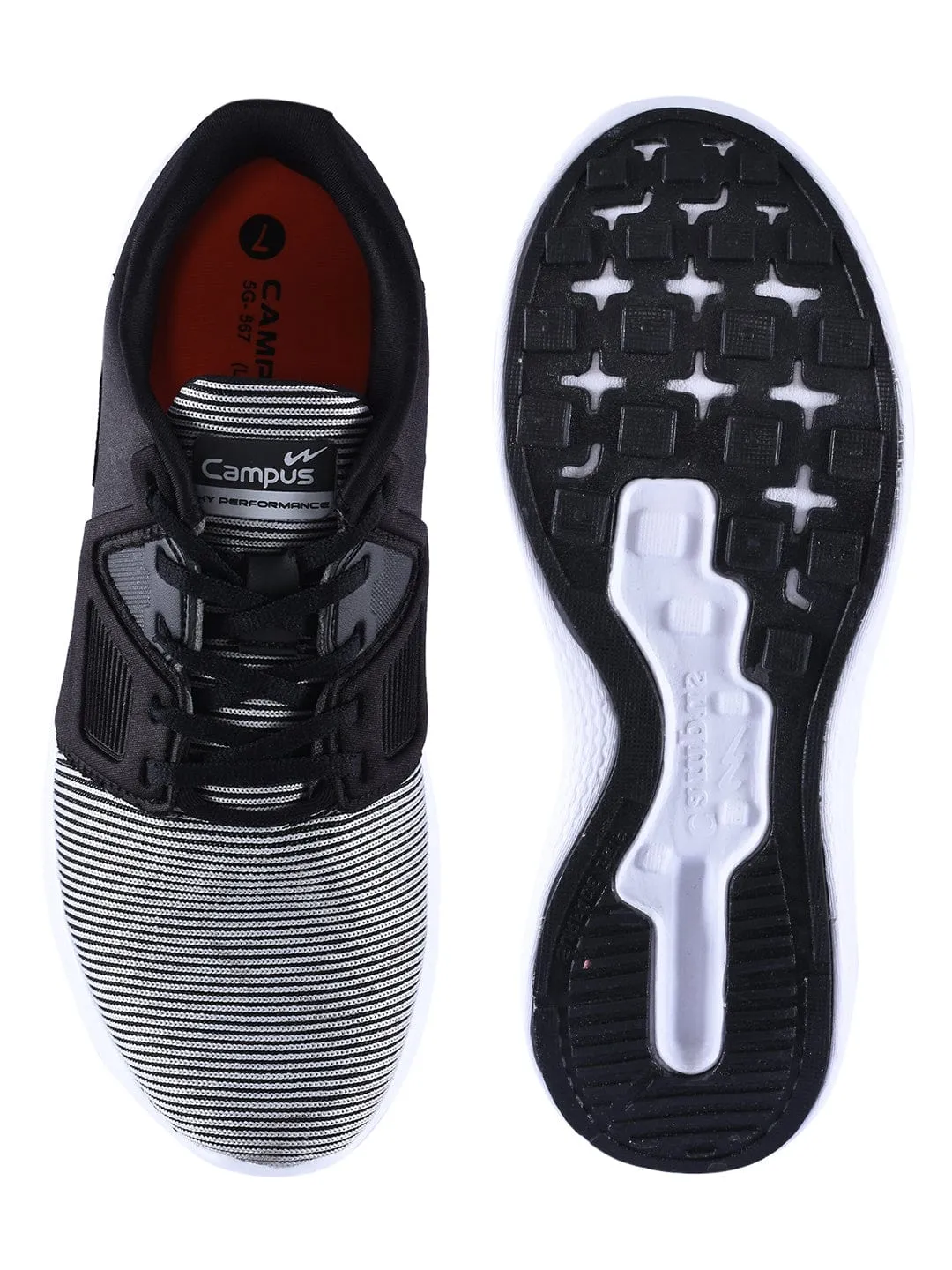 Running Bounce Shoes LEGEND Black Men's Running Shoes