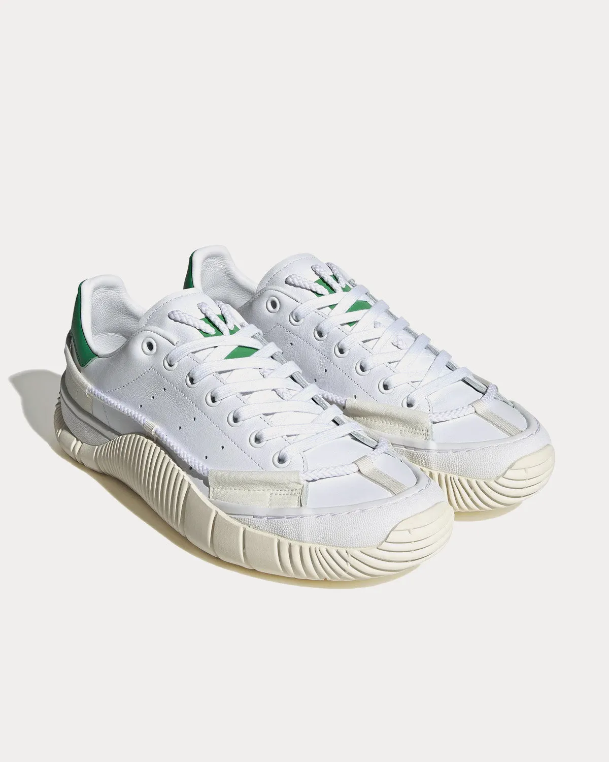 Adidas Adiwear Shoes Scuba Stan White / Off-White Low Top Sneakers