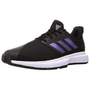 New Releases Adidas Shoes Adidas Men's Gamecourt M CBLACK/FTWWHT Tennis Shoe-8 Kids UK (FX1553)