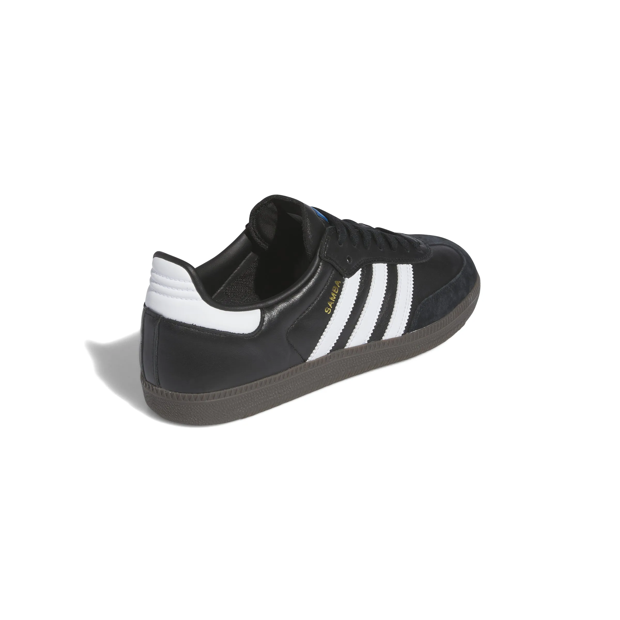 Adidas - Samba ADV in Core Black/Cloud White/Gold Metallic Adidas 2010 Basketball Shoes