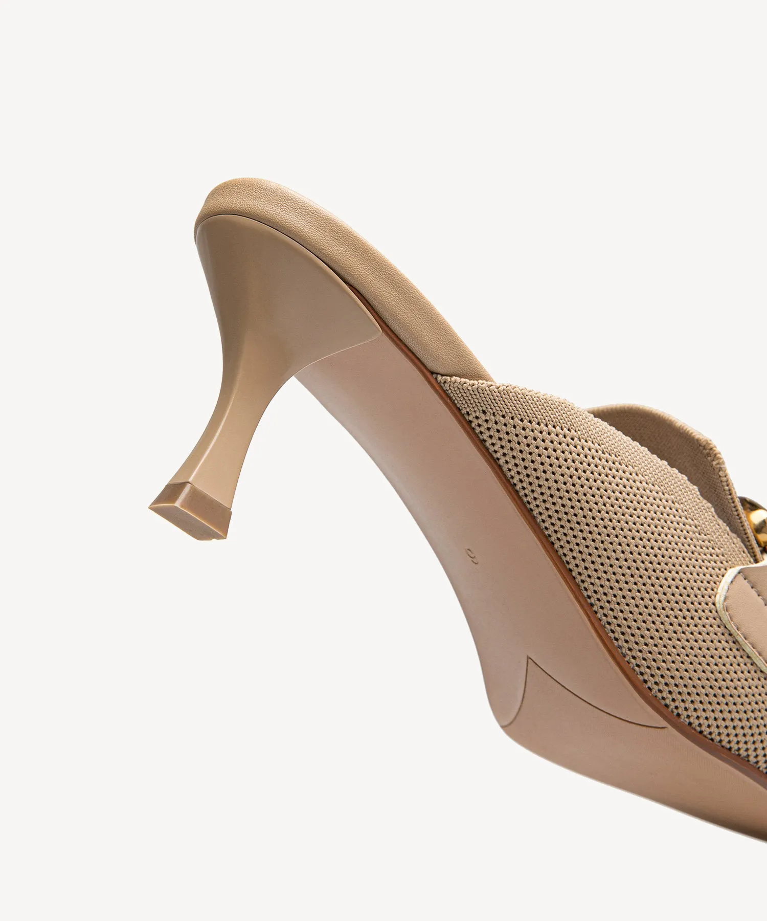 CosyCove Stiletto Heeled Mules Slip Resistant Work Boots