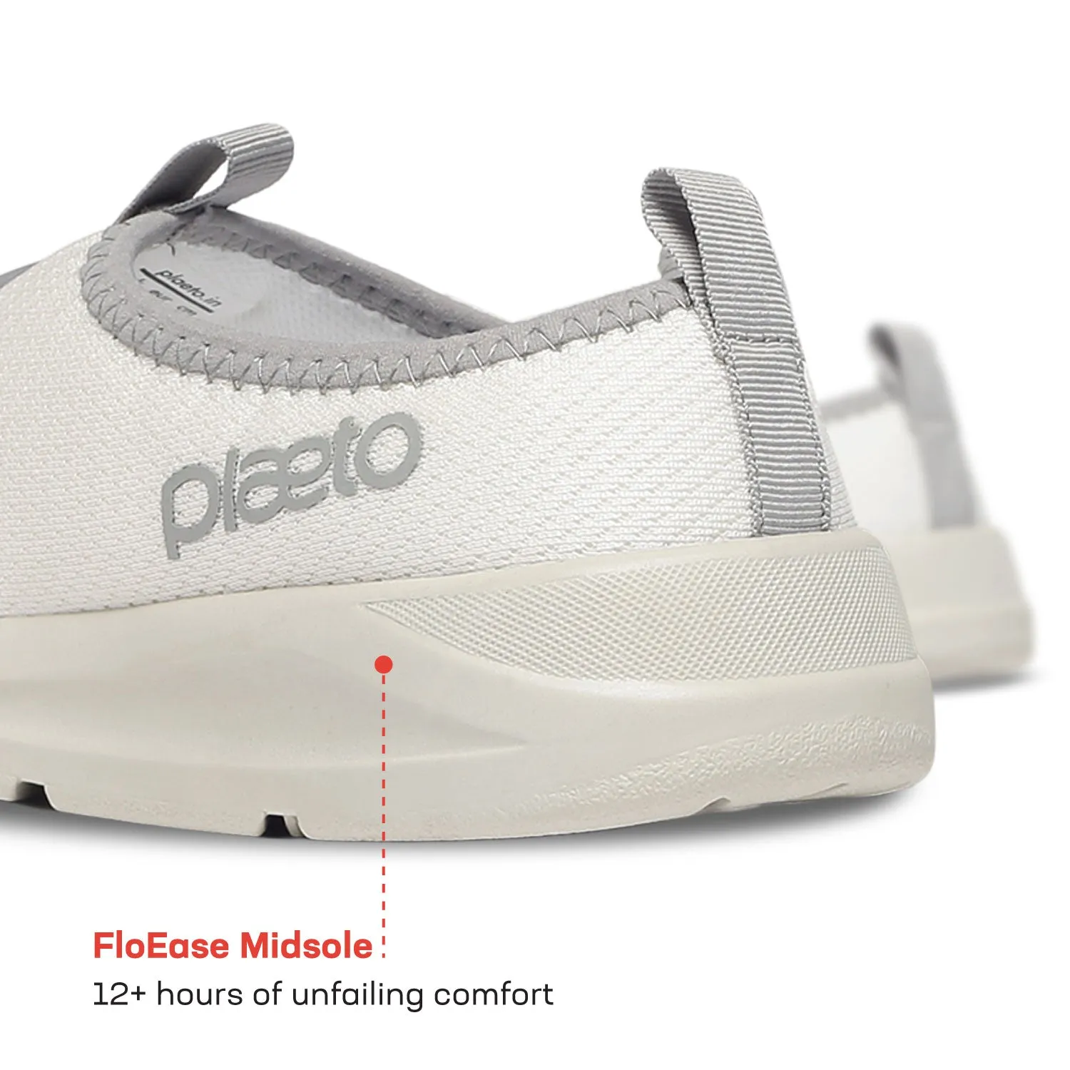 EZPlay Slip Ons for Women - White Slip Ons  Slip On A Banana Skin  Slip On Appeal  Slip On Athletic Sneakers  Slip On Athletic