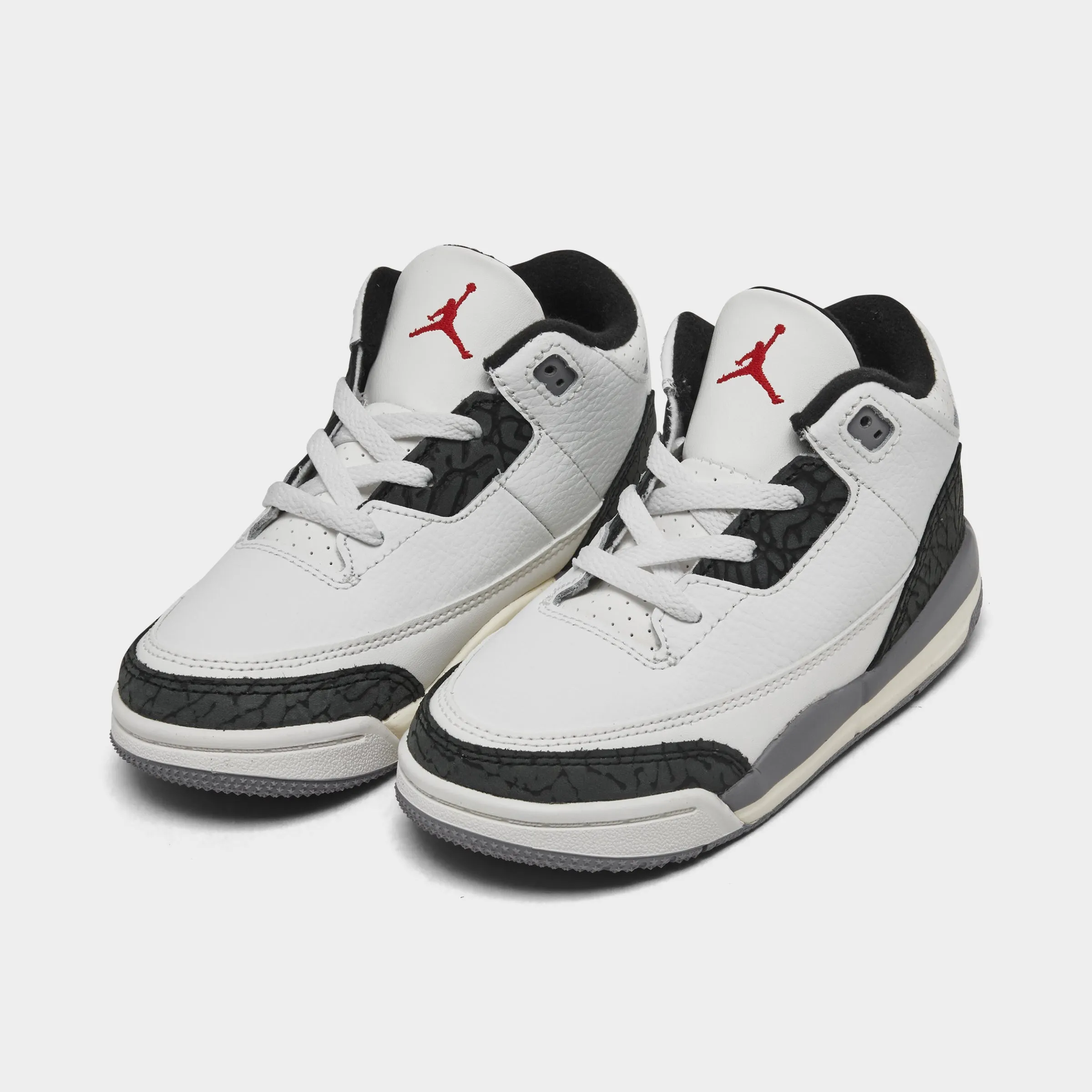 Asics Running Shoes With Carbon Plate Jordan 3 Retro TD Summit White / Fire Red - Cement Grey