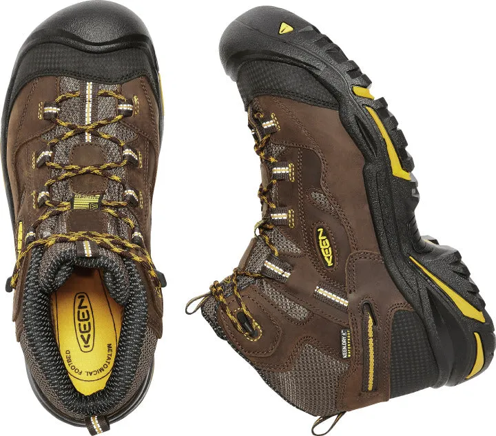 Keen Utility Braddock Waterproof Mid (Steel Toe) Men's Mesteno Work Boots