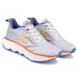 Bersache Premium Sports ,Gym, Trending Stylish Running Shoes For Men (9174-Orange) Slip Espresso