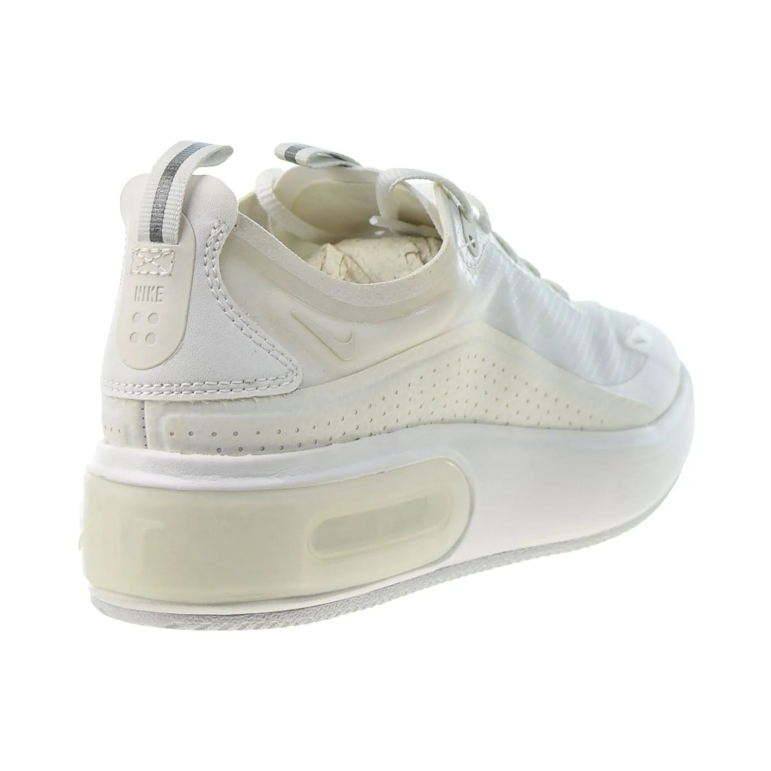 Nike Air Max Dia Se Women's Shoes White-Metallic Silver Casual Asics Shoes