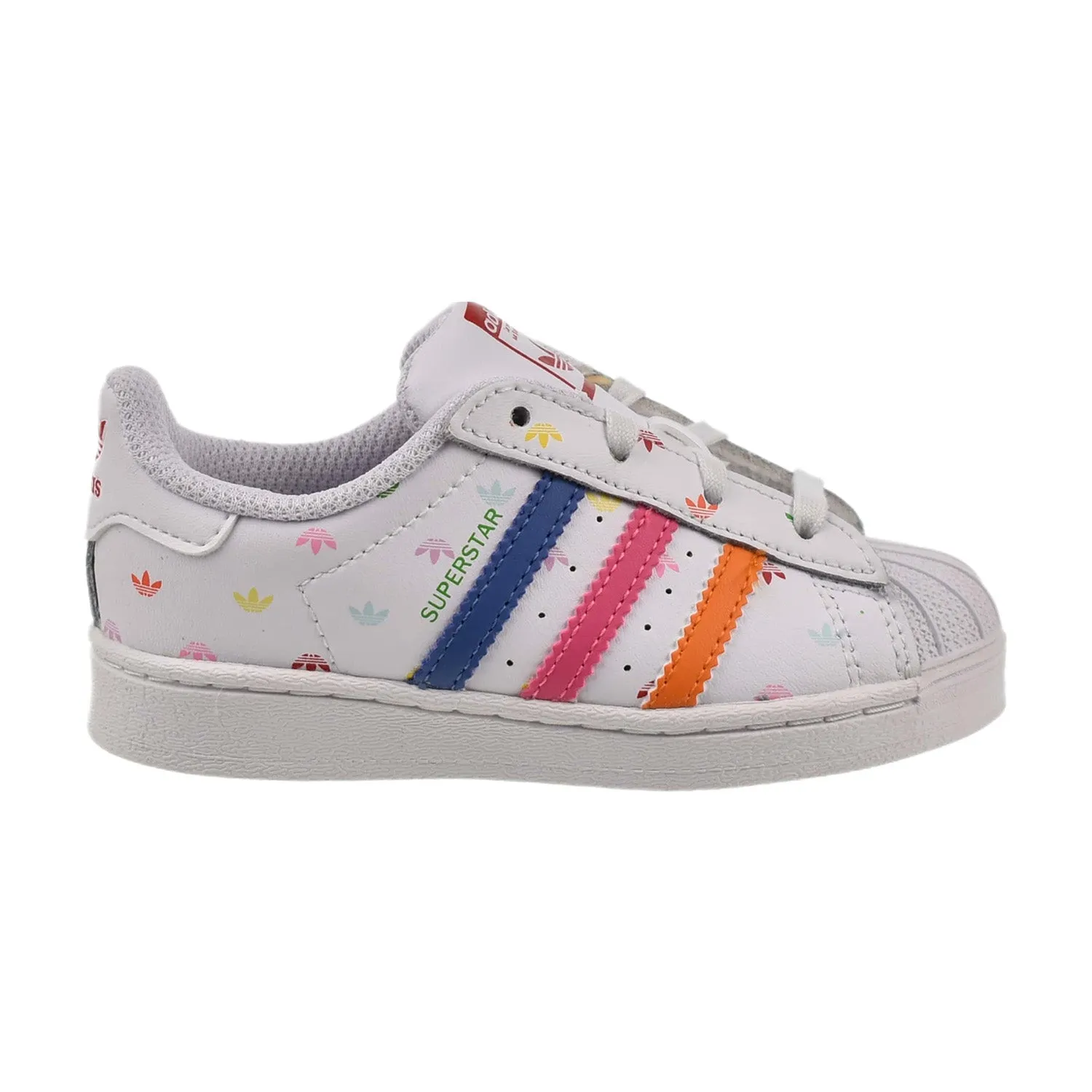 Adidas Shoes Custom Adidas Superstar I Toddlers' Shoes Footwear White-Pulse Magenta