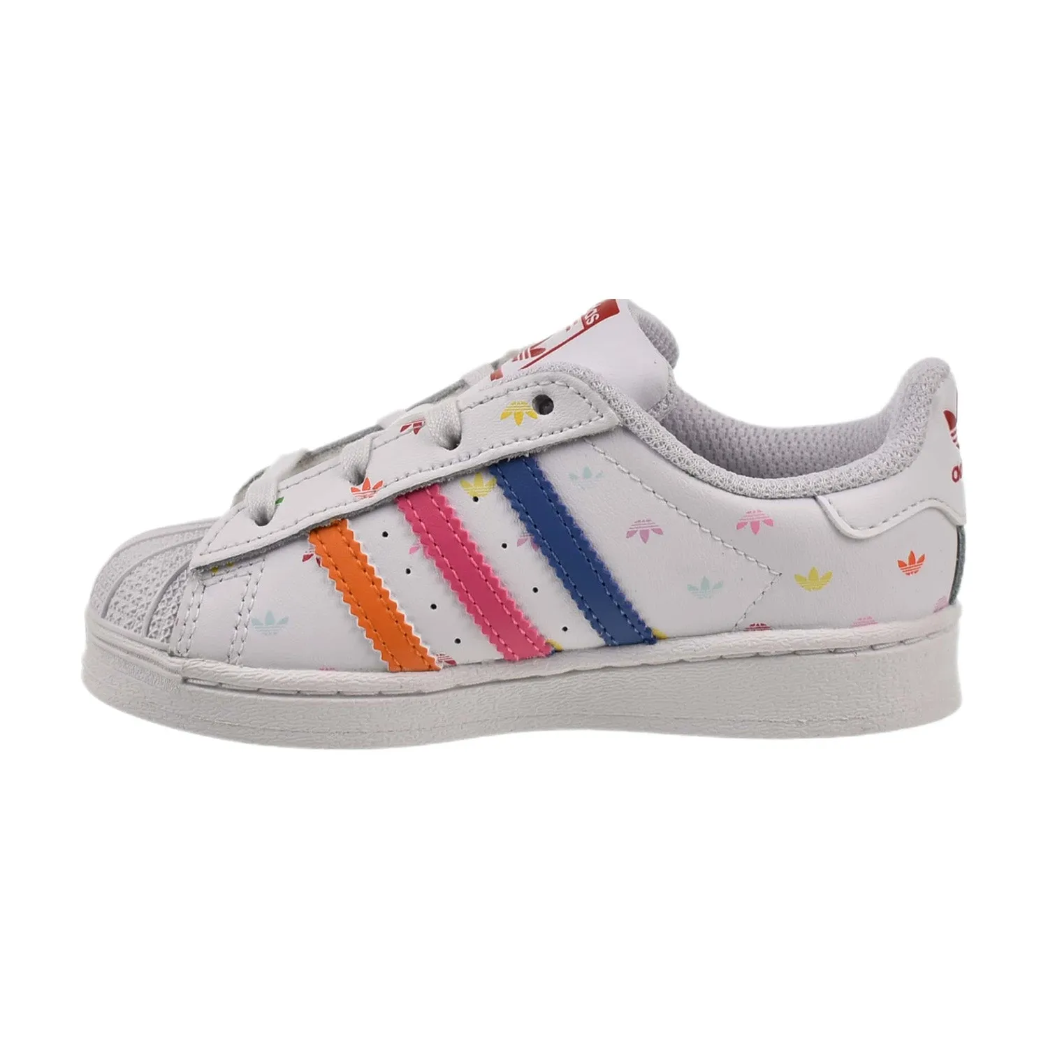Adidas Tiger Print Shoes Adidas Superstar I Toddlers' Shoes Footwear White-Pulse Magenta