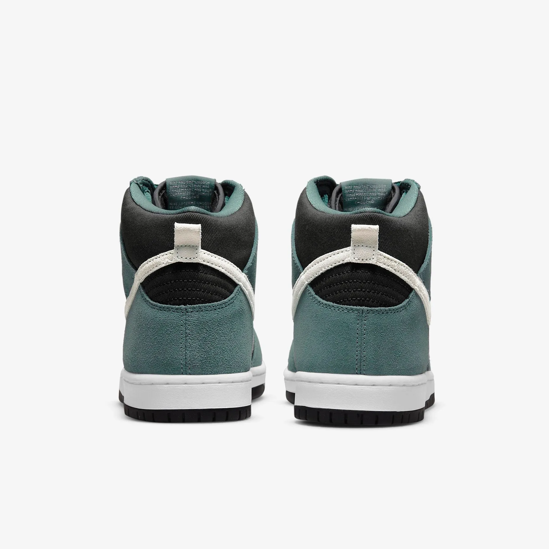 (UK & EU ONLY) Nike SB - Dunk High Pro Shoes - Mineral Slate / Sail / Black / White Slip On Shoes Asics