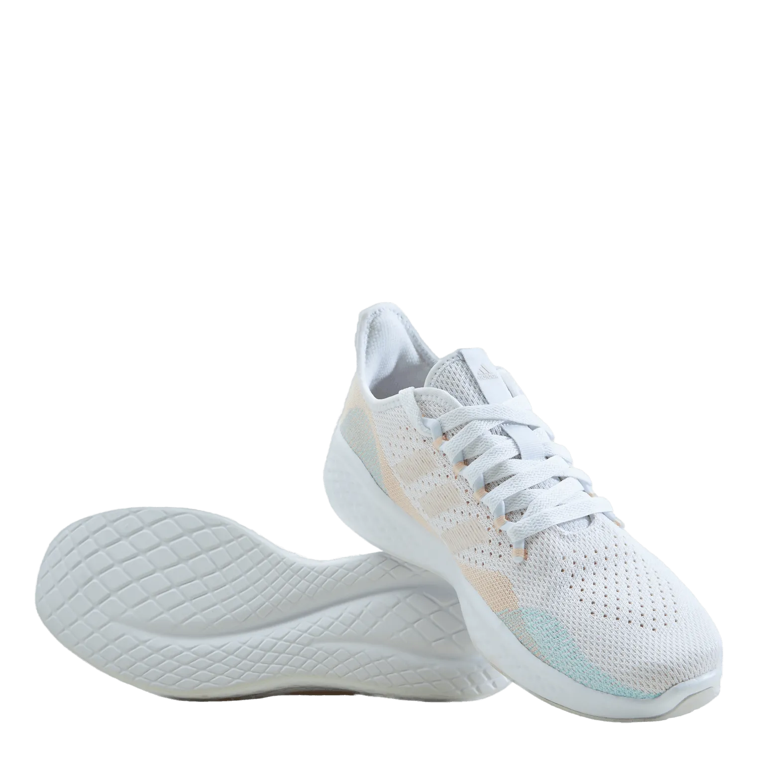 Fluidflow 2.0 Shoes Cloud White / Almpnk / Bliora Running Shoes With Ankle Protection