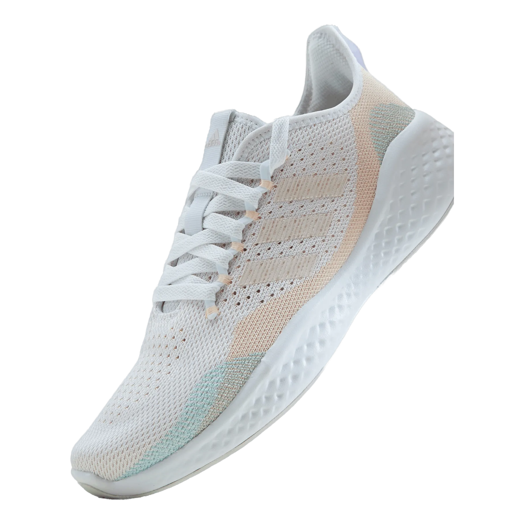 Gymnastics Road Running Shoes Fluidflow 2.0 Shoes Cloud White / Almpnk / Bliora