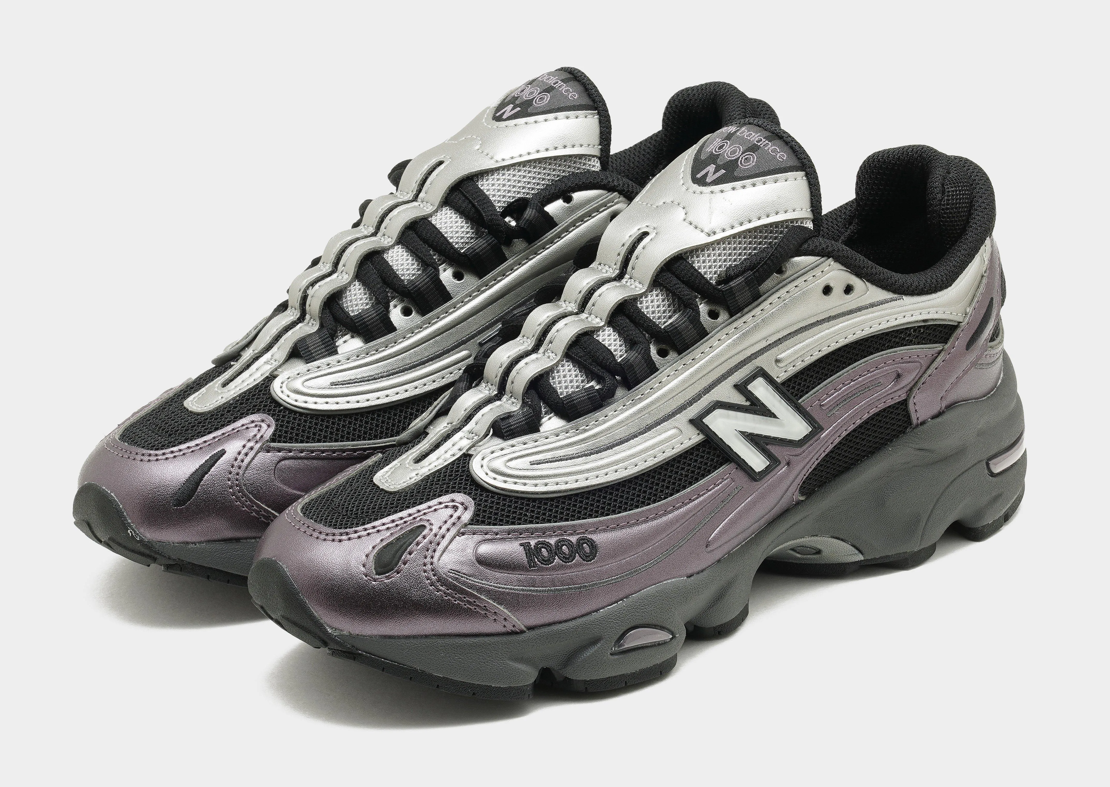 1000 New Balance 740 Black Silver