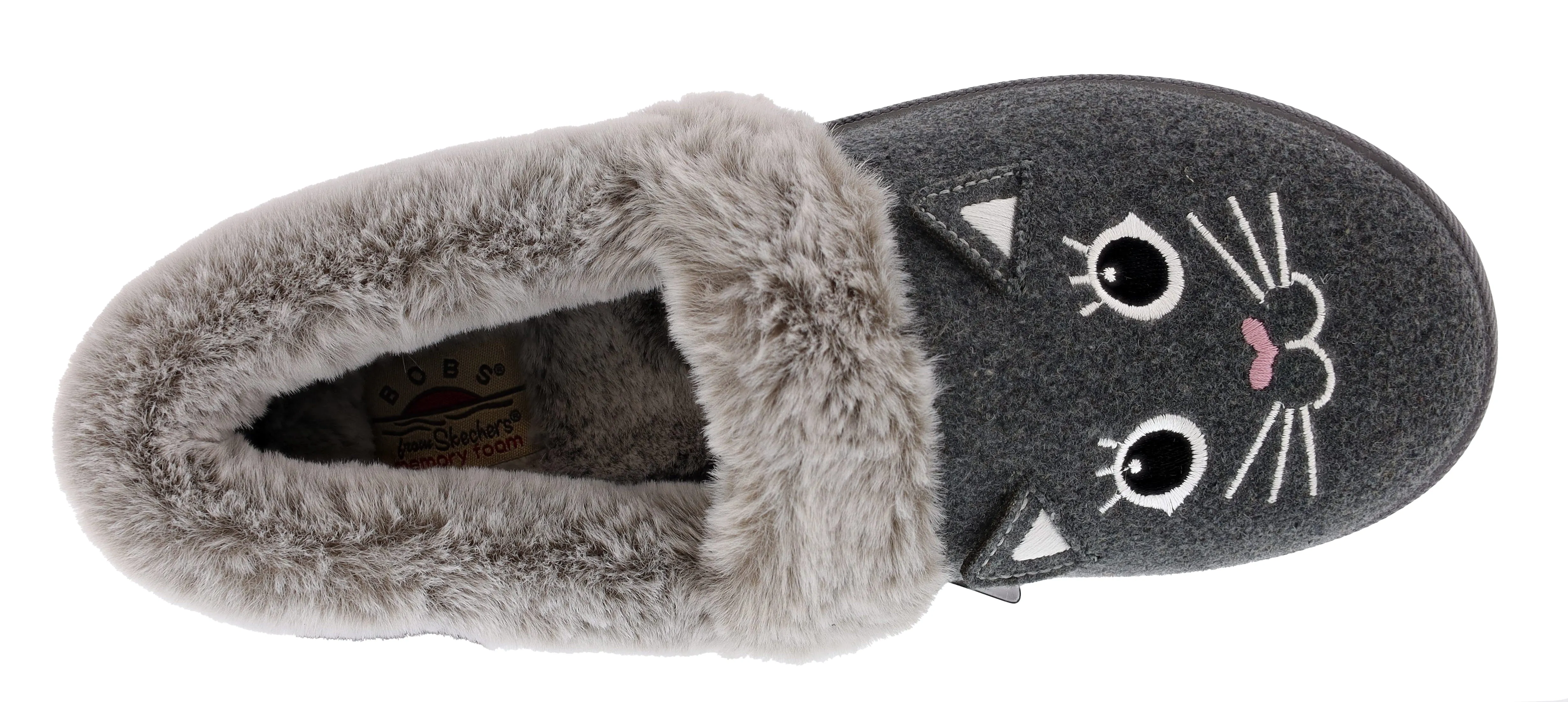 Skechers Women's Bobs Too Cozy Meow Jammies Slip On Slippers Kyoto Slides