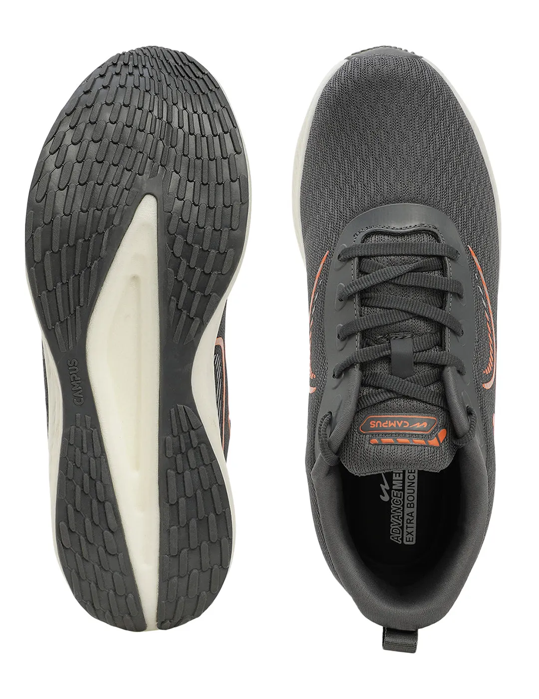 Running Shoes To Support Ankles SLAKE Grey Men's Sports Shoes