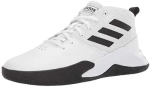 Adidas Harden Stepback 3 Basketball Shoes adidas Unisex OwnTheGame Wide Basketball Shoe, Black/White, 4.5 W US Big Kid