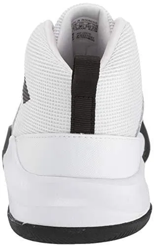 Adidas Hoops 3.0 Low Basketball Shoe adidas Unisex OwnTheGame Wide Basketball Shoe, Black/White, 4.5 W US Big Kid